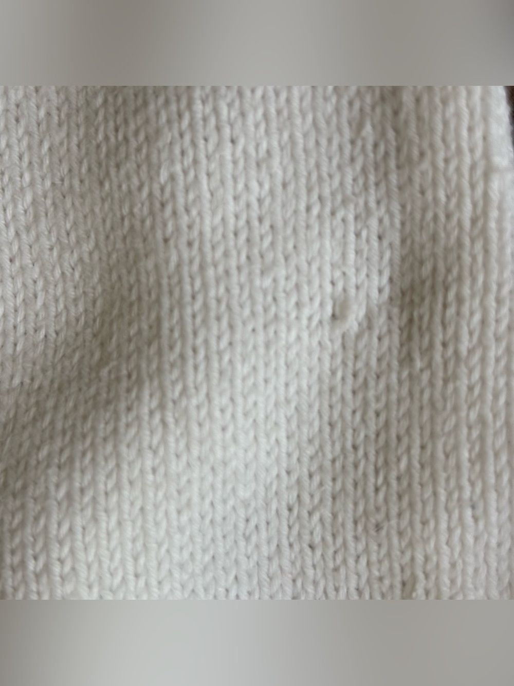 Vintage Y2K GAP Women's White Knit Zip Up Hoodie Sweater L Beachy Coastal - Picture 8 of 16